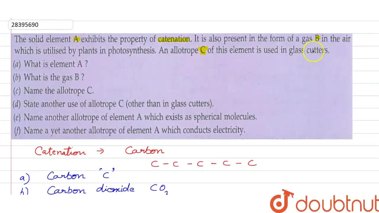 Which element exhibits property of catenation to maximum extent & why?