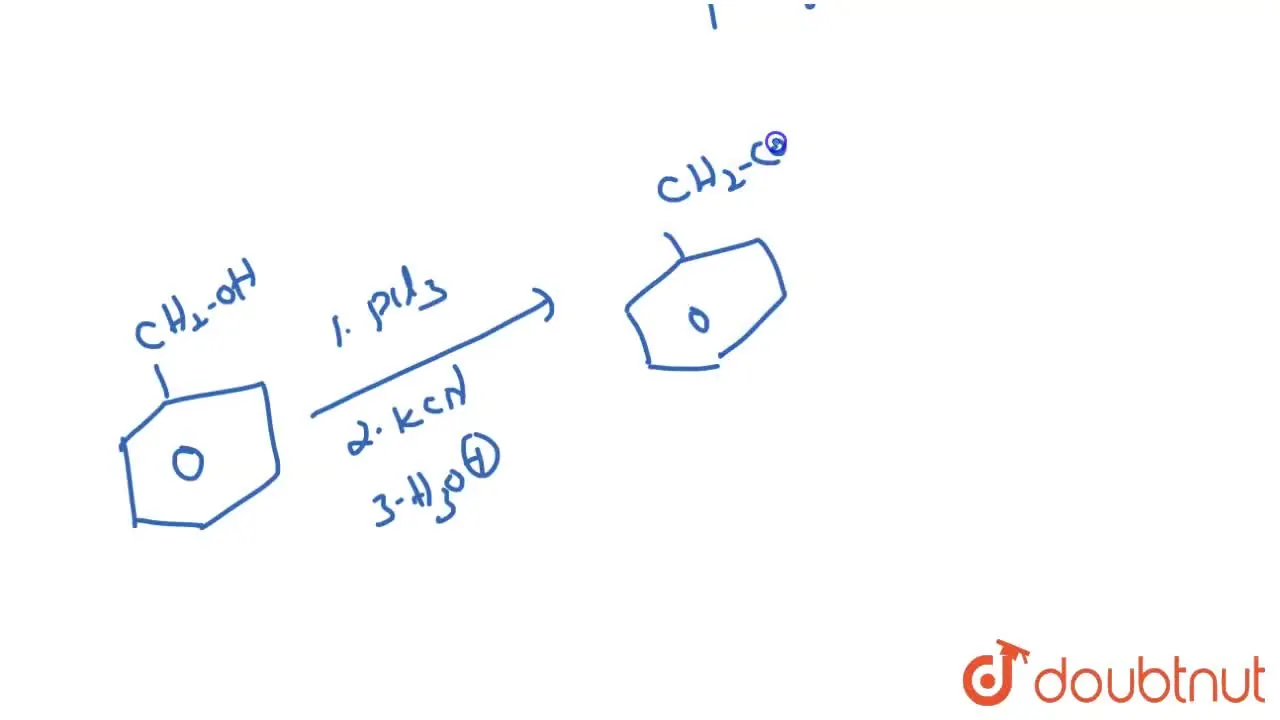 Telugu Write The Relavant Chemical Equations Benzyl Alcohol To 2 5708