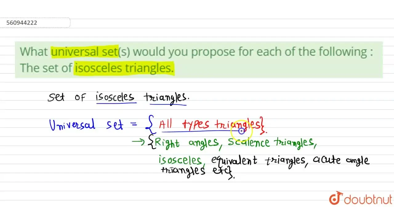 [Gujrati] What universal set(s) would you propose for each of the foll