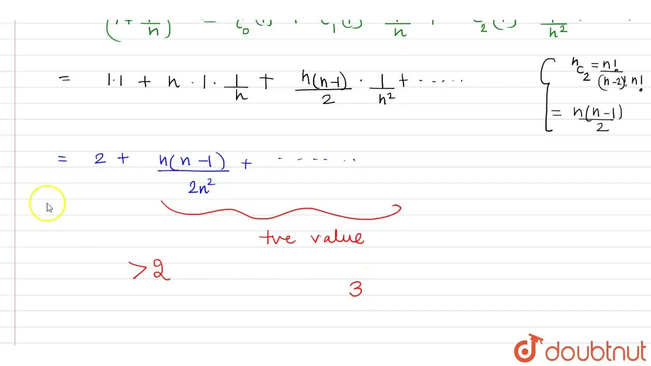 Find the positive integer just greater than (1+0. 0001)^(10000)dot