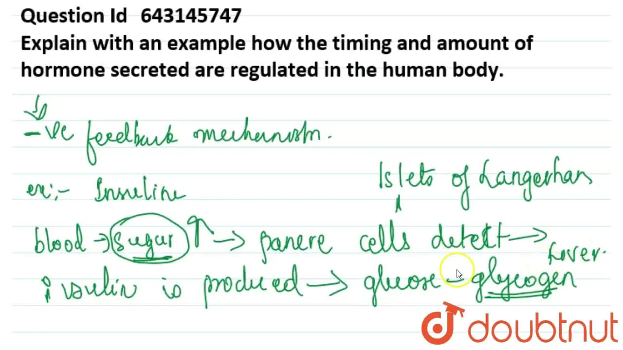 [Kannada Solution] Explain with an example how the timing and amount o