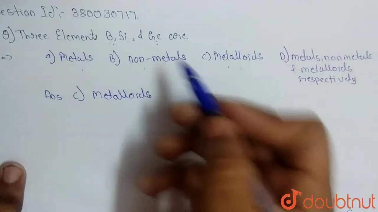 [Kannada] Three elements B, Si and Ge are