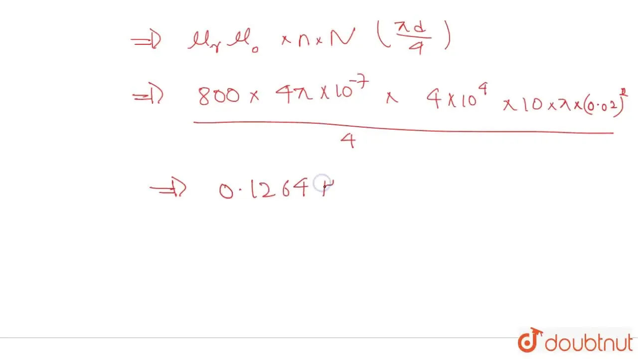 A plane of coil of 10 turns is tightly wound around a solenoid of diam