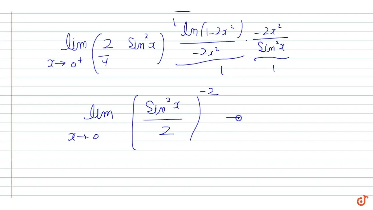 lim-x-0-1-cos-sin-2x-x-2-ln-1-2x-2-sin-2x