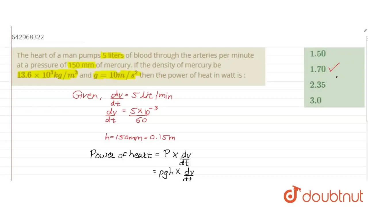 [Marathi] The heart of a man pumps 5 liters of blood through the arter