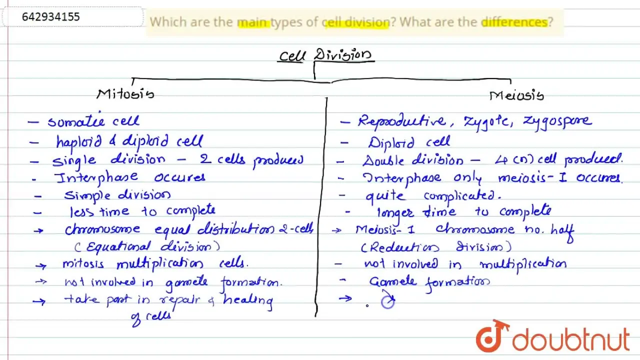 Marathi Solution Which Are The Main Types Of Cell Division What Are marathi-solution-which-are-the-main-types-of-cell-division-what-are