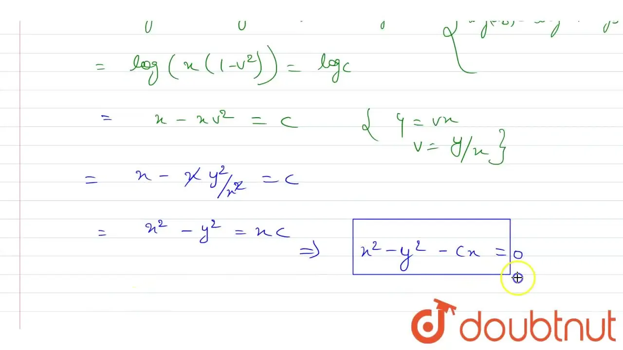 solve-x-2-y-2-dx-2xydy-0