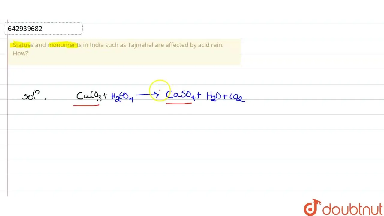 [Malayalam] Statues and monuments in India such as Tajmahal are affect