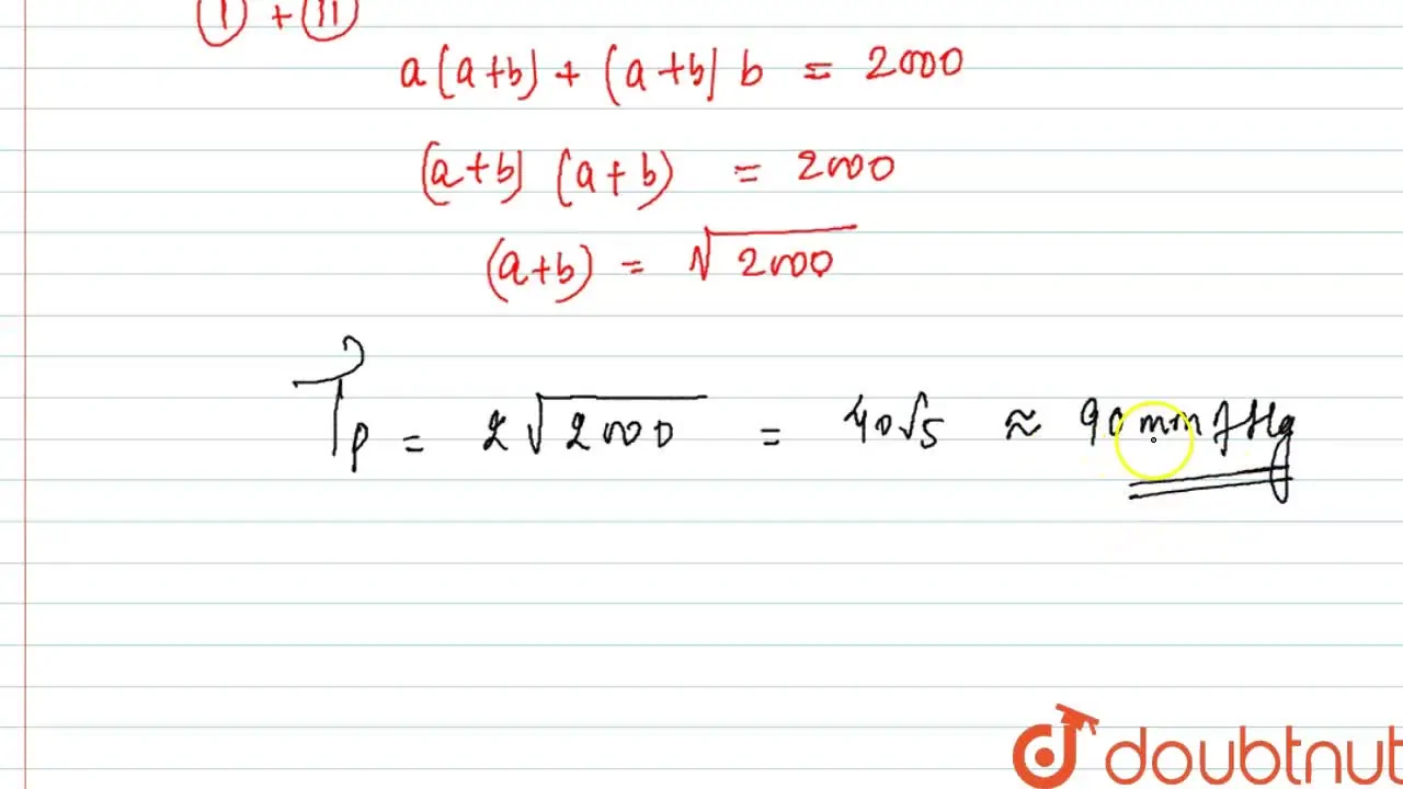 Two solid X and Y dissociate into gaseous products at a certain temper