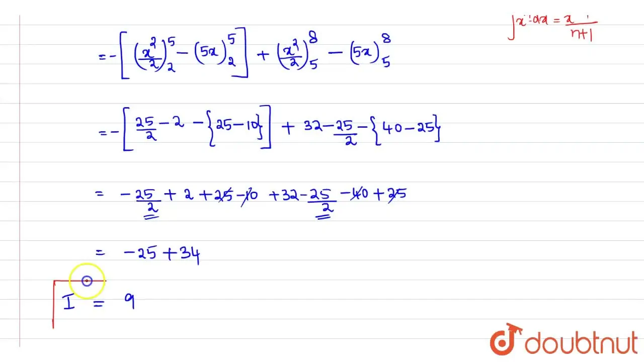 [Malayalam] Using properties evaluate the following definite integrals