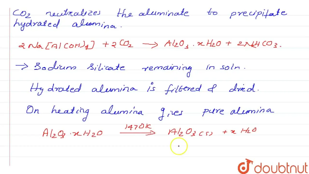 [Malayalam] How can you separate alumina from silica in a bauxite ore