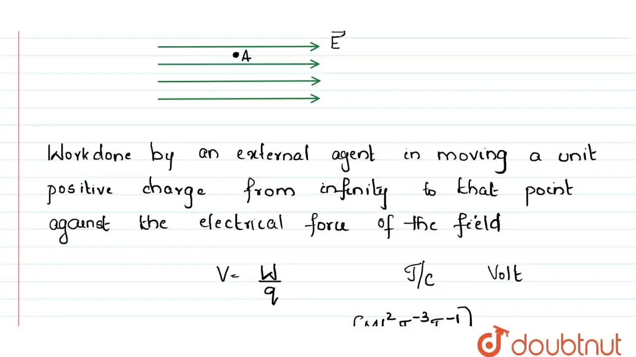 [Malayalam] What is meant by potential at a point?