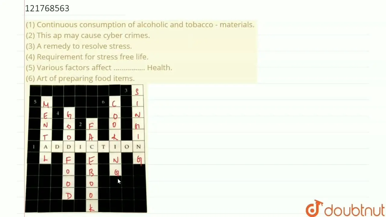 tobacco trouble crossword answers 1) Continuous consumption of alcoholic and tobacco
