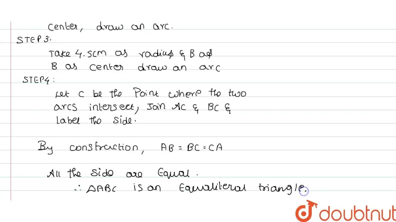 [Tamil] Construct an equilateral triangle, given its side of length of