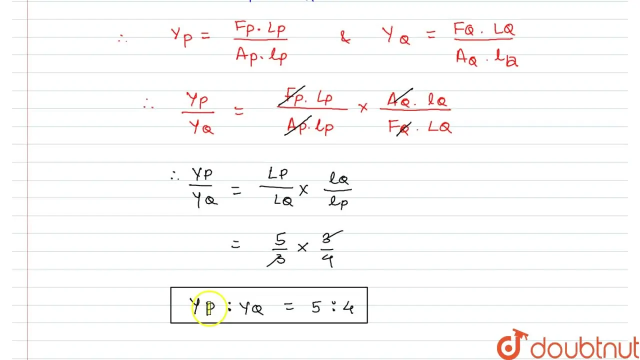 [Marathi] Two wires P and Q are of the same diameter and having their