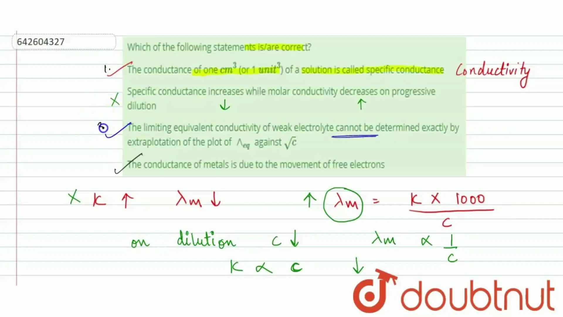 a-plot-of-log-p-versus-1-t-is-linear-at-constant-volume