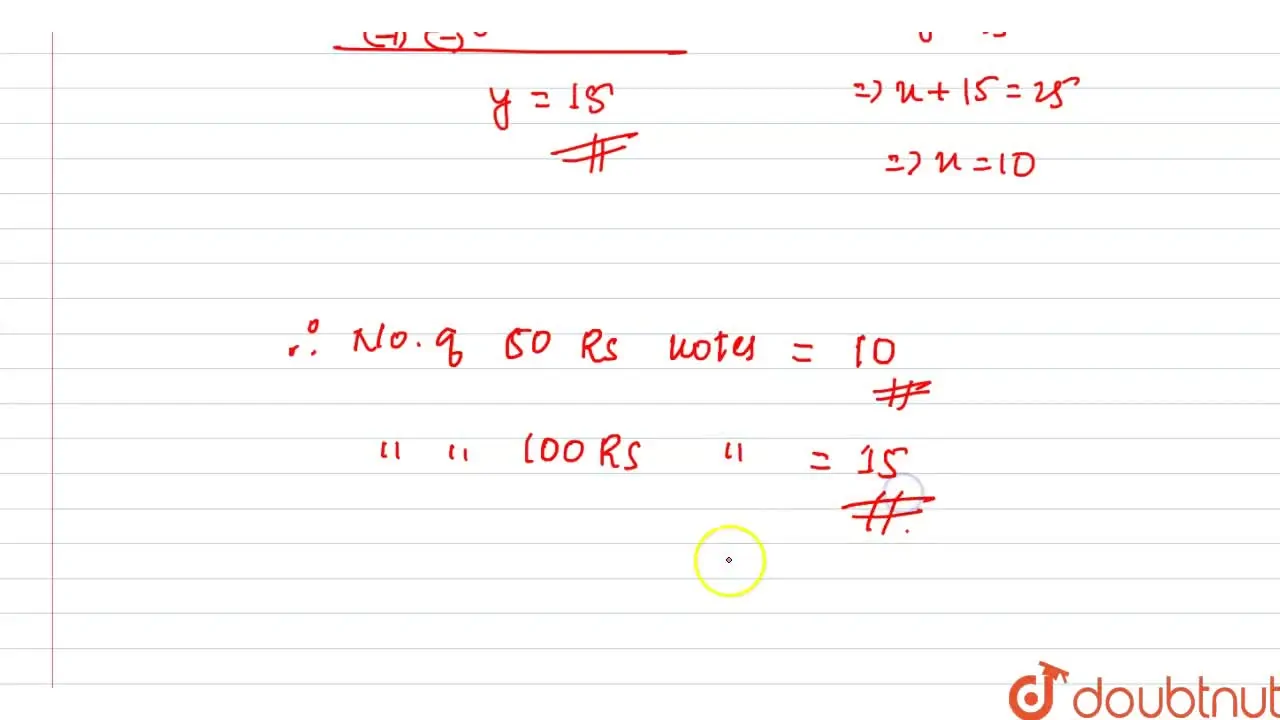 [Assamese] Form the pair of linear equations in the following problem