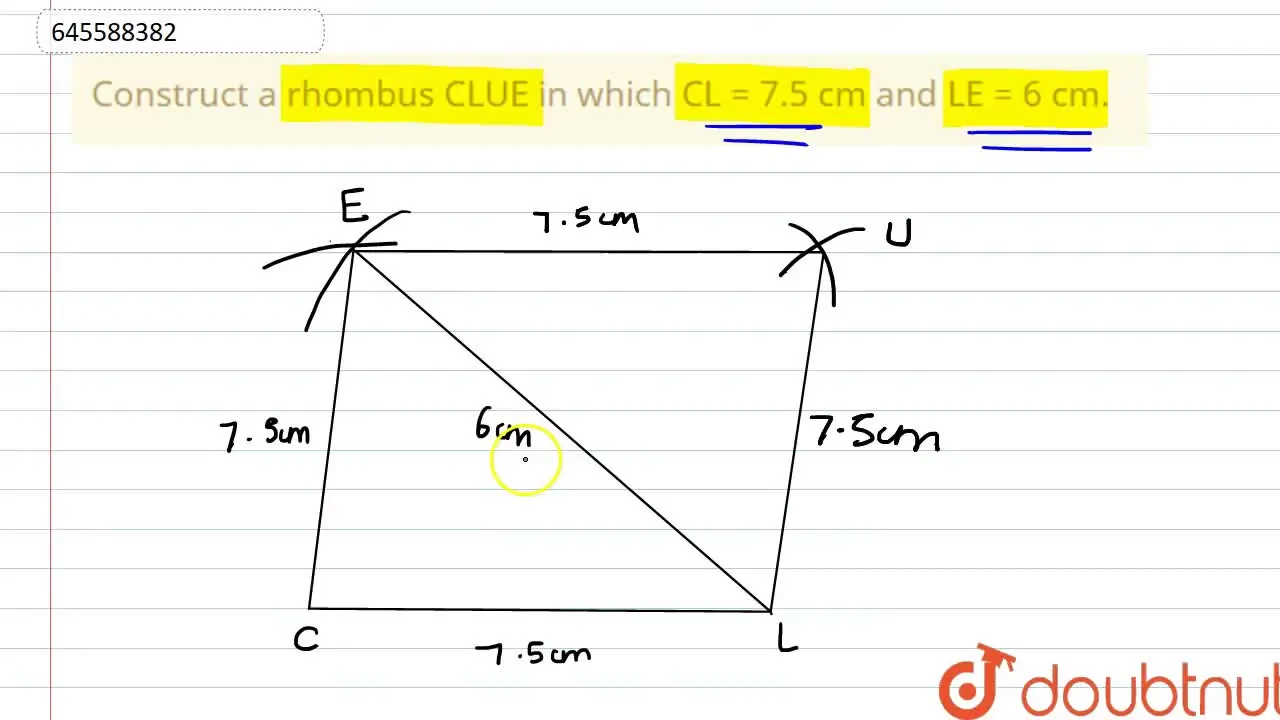 What is a rhombus? Shape, properties and area | DoodleLearning
