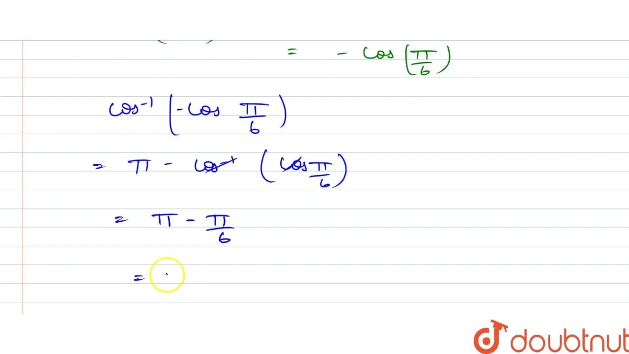 gujrati-evaluate-the-following-cos-1-cos-7pi-6
