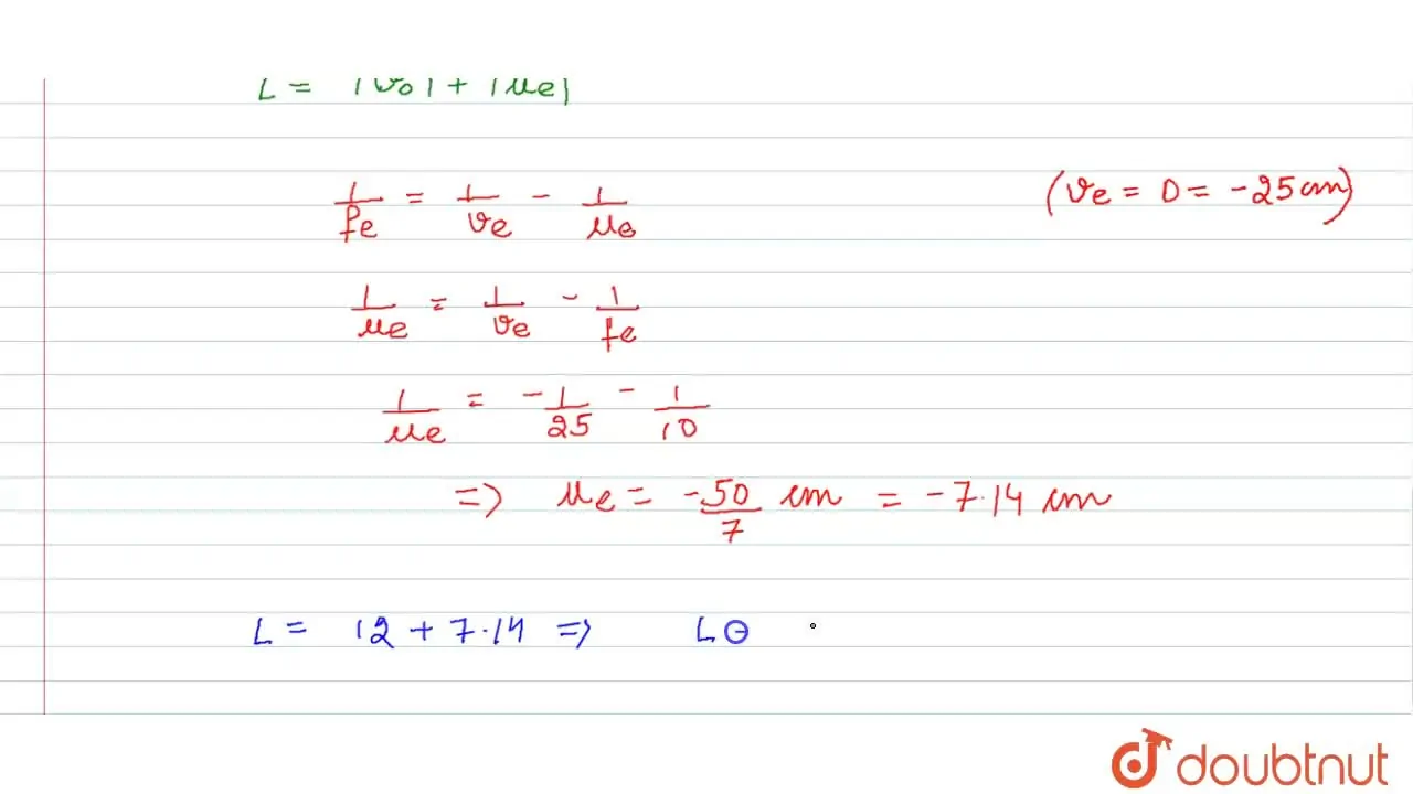 [Punjabi] A compound microscope uses an objective lens of focal length