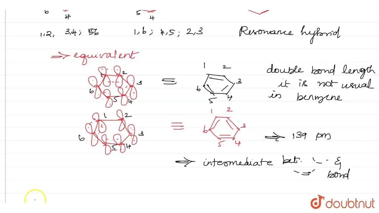 [Tamil] Write a short note on resonance in benzene