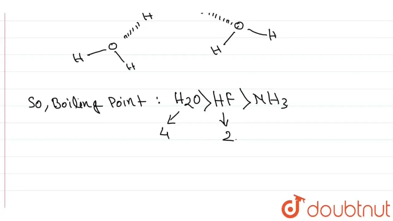 [Bengali] Arrange the following compounds with ascending order of boil