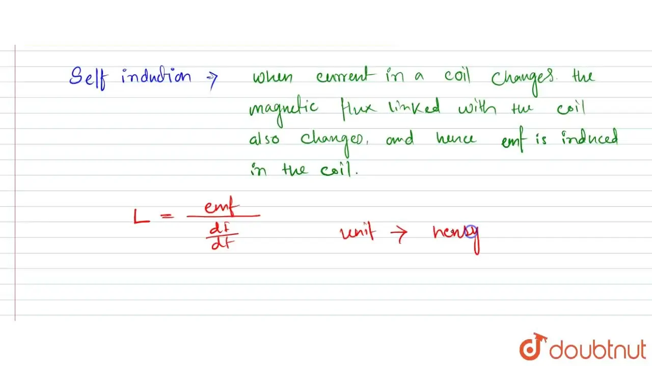 [Assamese] What do you mean by self induction of a circuit?