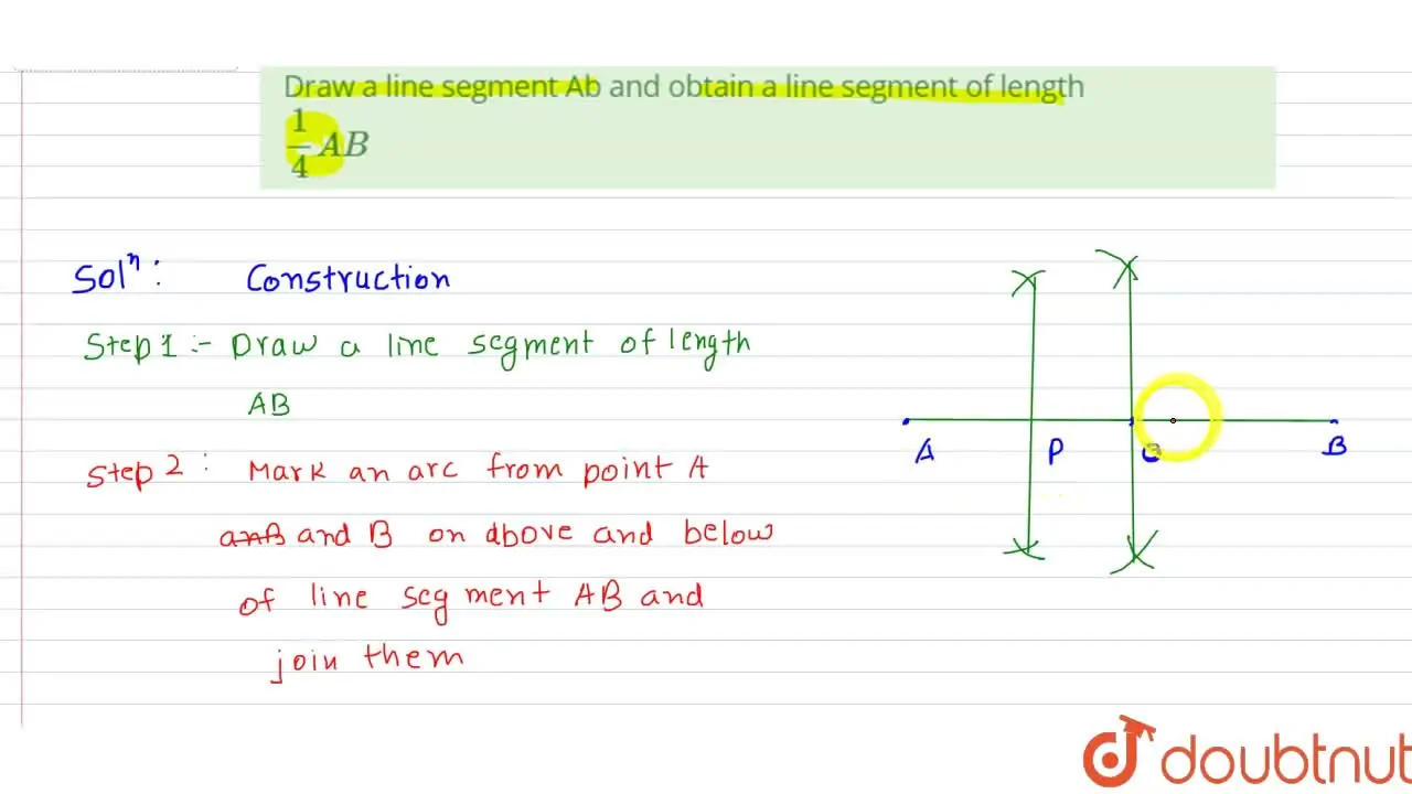 Draw a line segmentOA5cm Use a ruler and a pair of compasses to  constructBOAmeasuring60