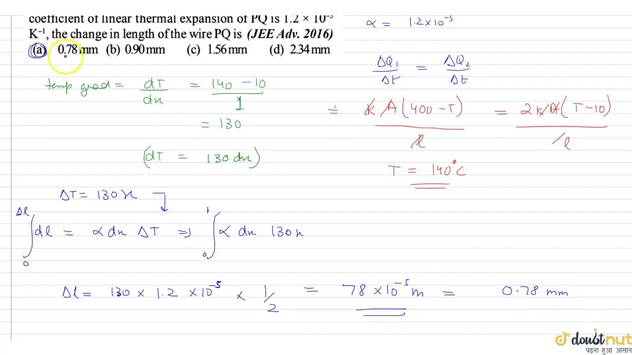 The ends Q and R of two thin wires, PQ and RS, are soldered (joined) t