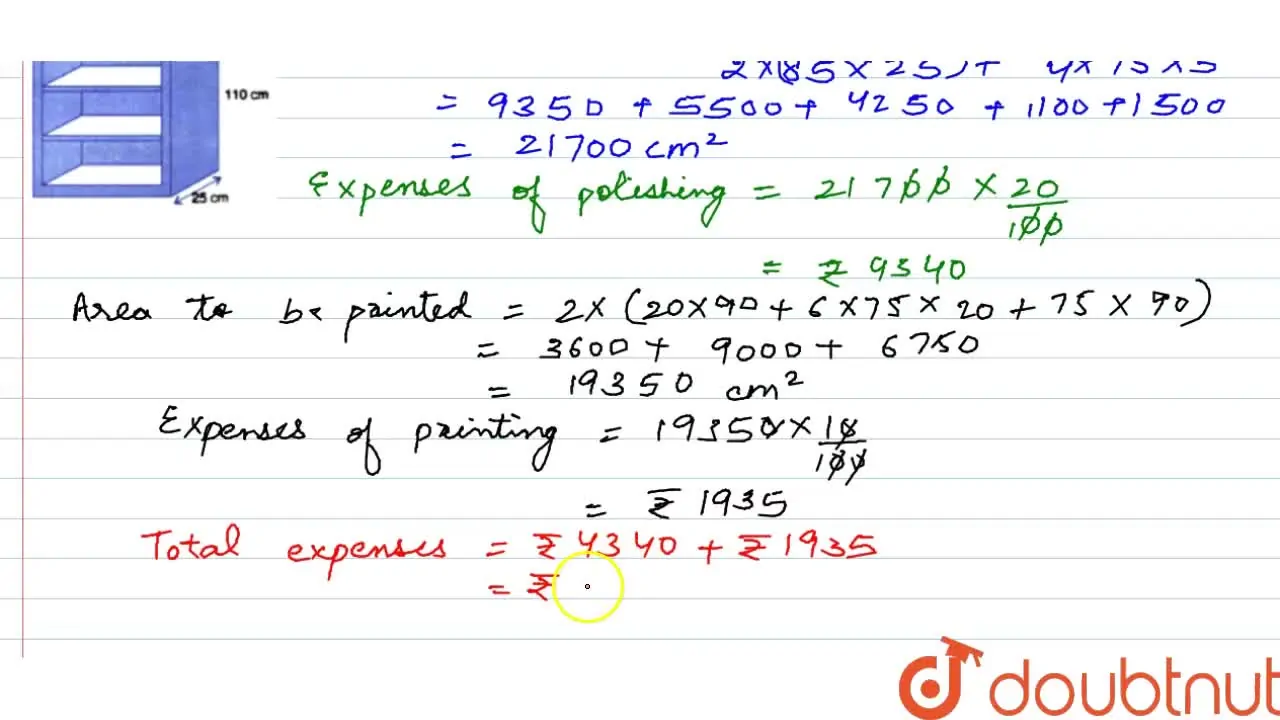 [Punjabi] A wooden bookshelf has external dimensions as follows Heig
