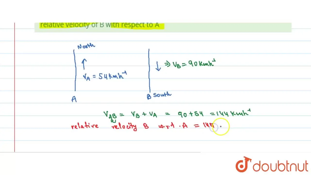 [Punjabi] Two parallel rail tracks run northsouth. Train A moves nort