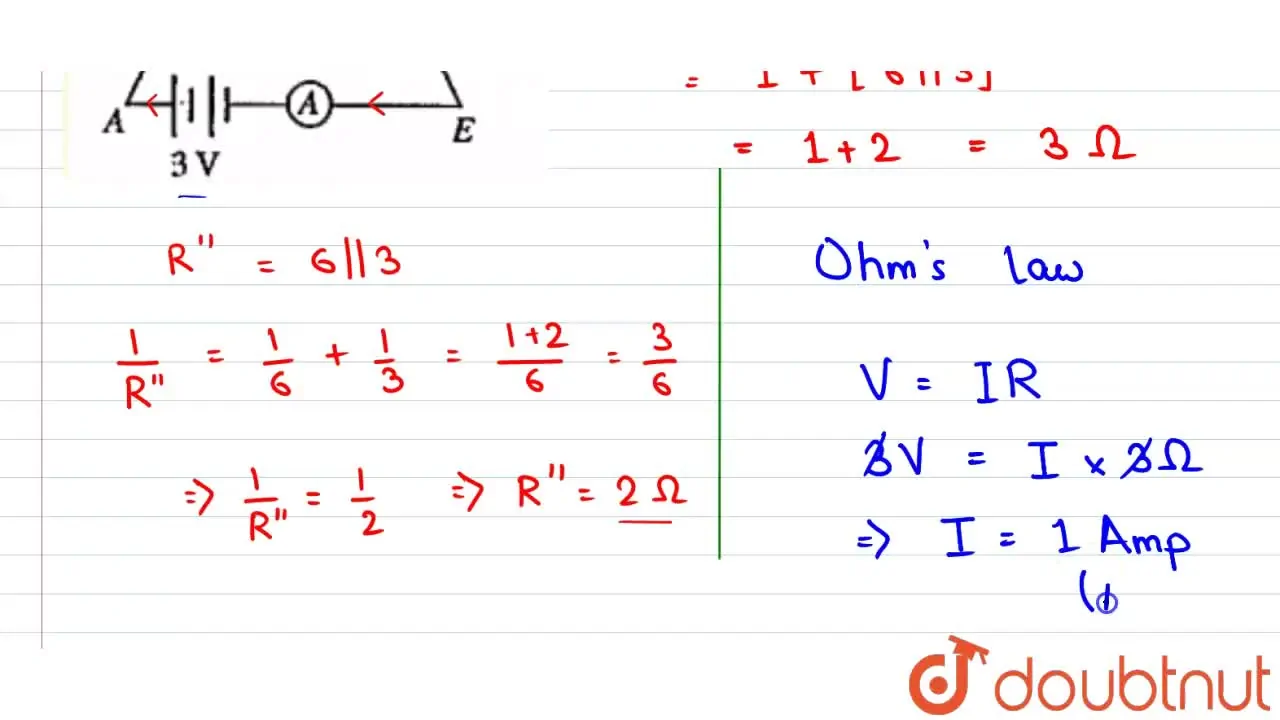 [Bengali] Five resistor are connected in a circuit as shown in fig. Fi