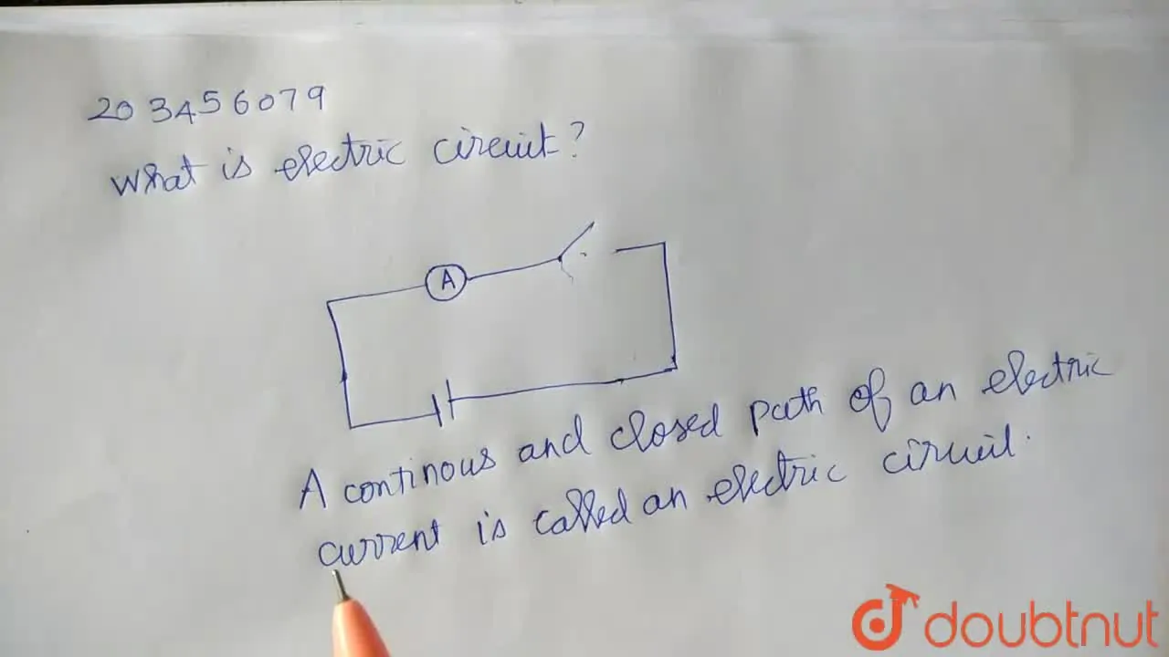 [Tamil] What is electric circuit