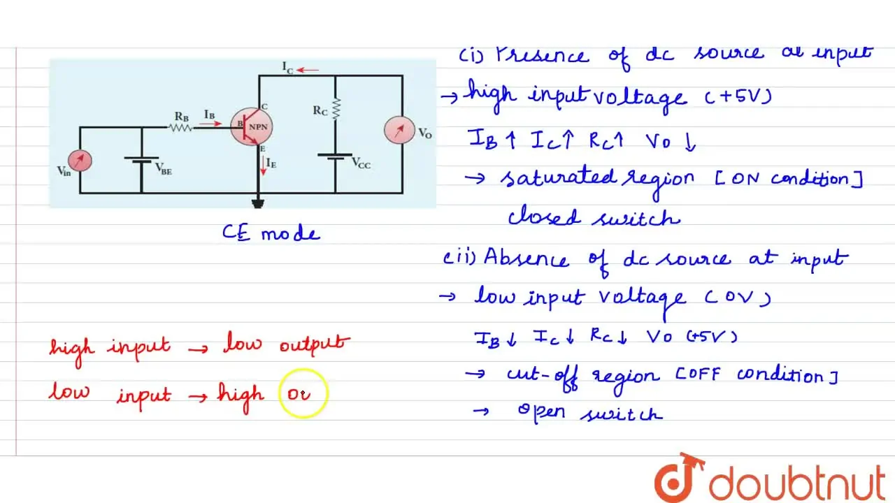 [Tamil] Transistor functions as a switch. Explain.