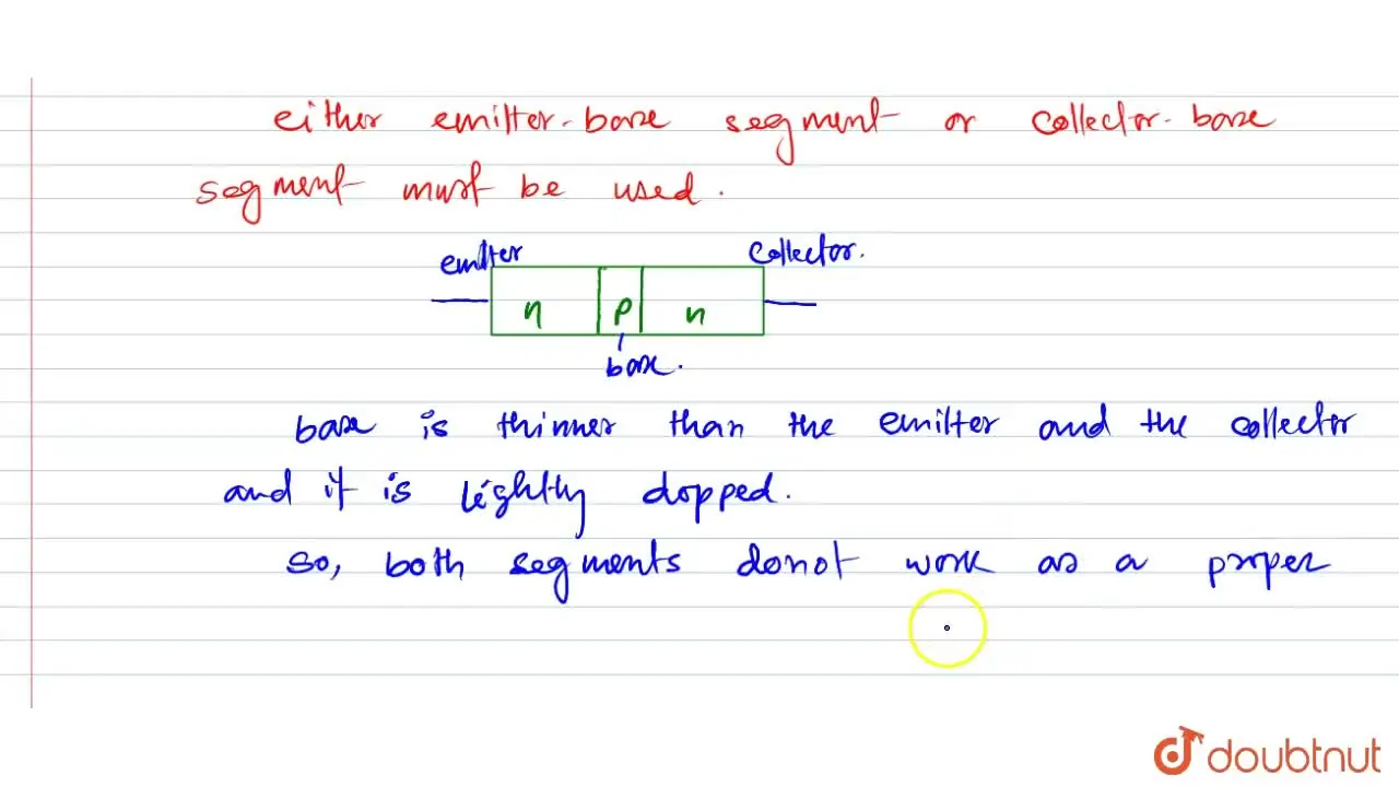 [Assamese] Why transistor can't be used as a rectifier?