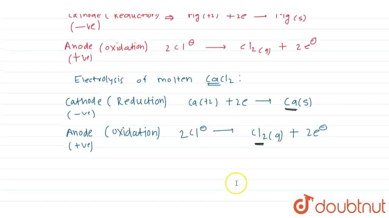 [Marathi] Answer the following questions Write the electrode reactio