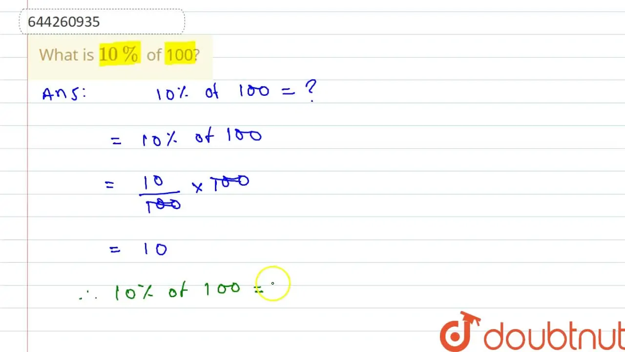  Marathi What Is 10 Of 100 