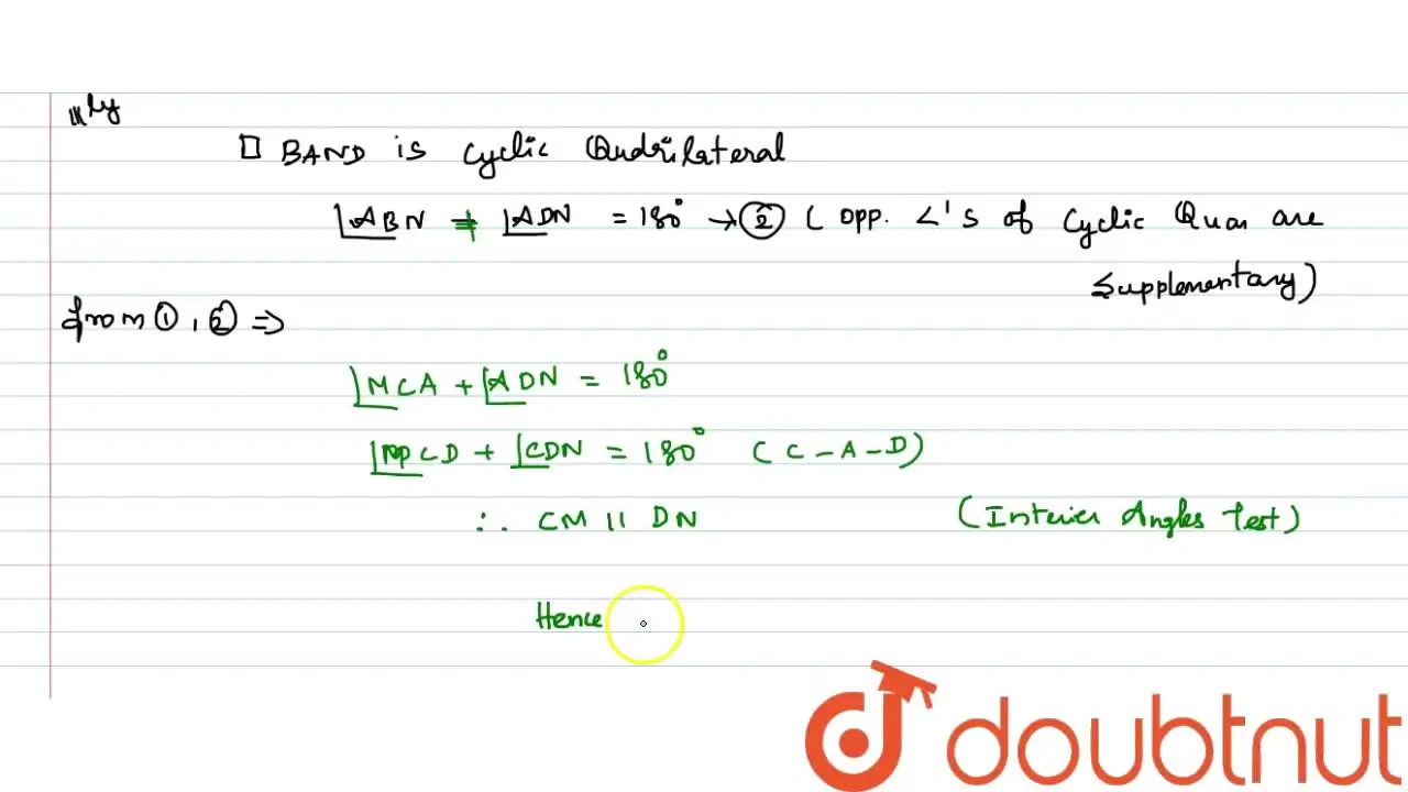 [Tamil] Two Circles Intersect Each Other In Point A And B . Secants T