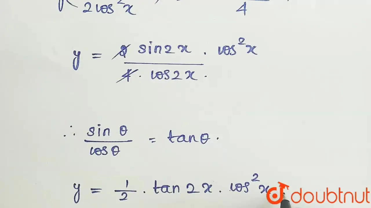 Dy Dx Tan2x Y Dy Dx Tan2x Y