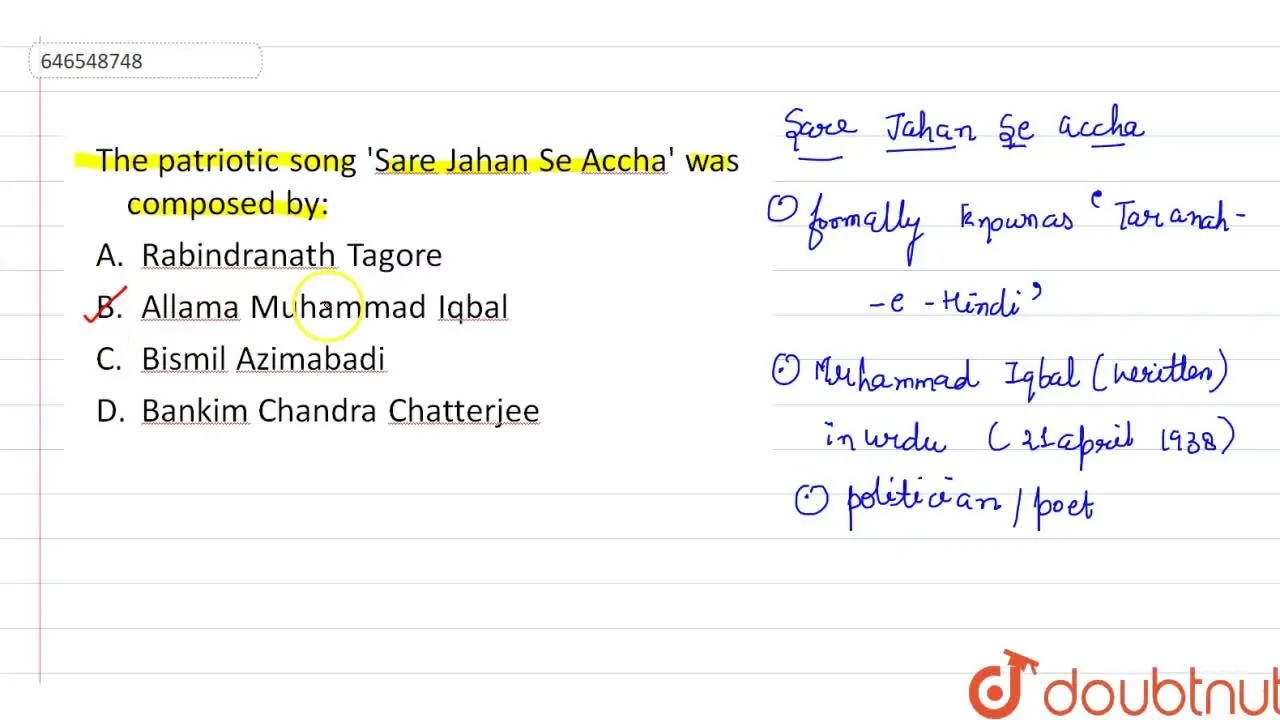 File:Saare Jahan Se Achha - Melody - Sheet Music.png - Wikipedia