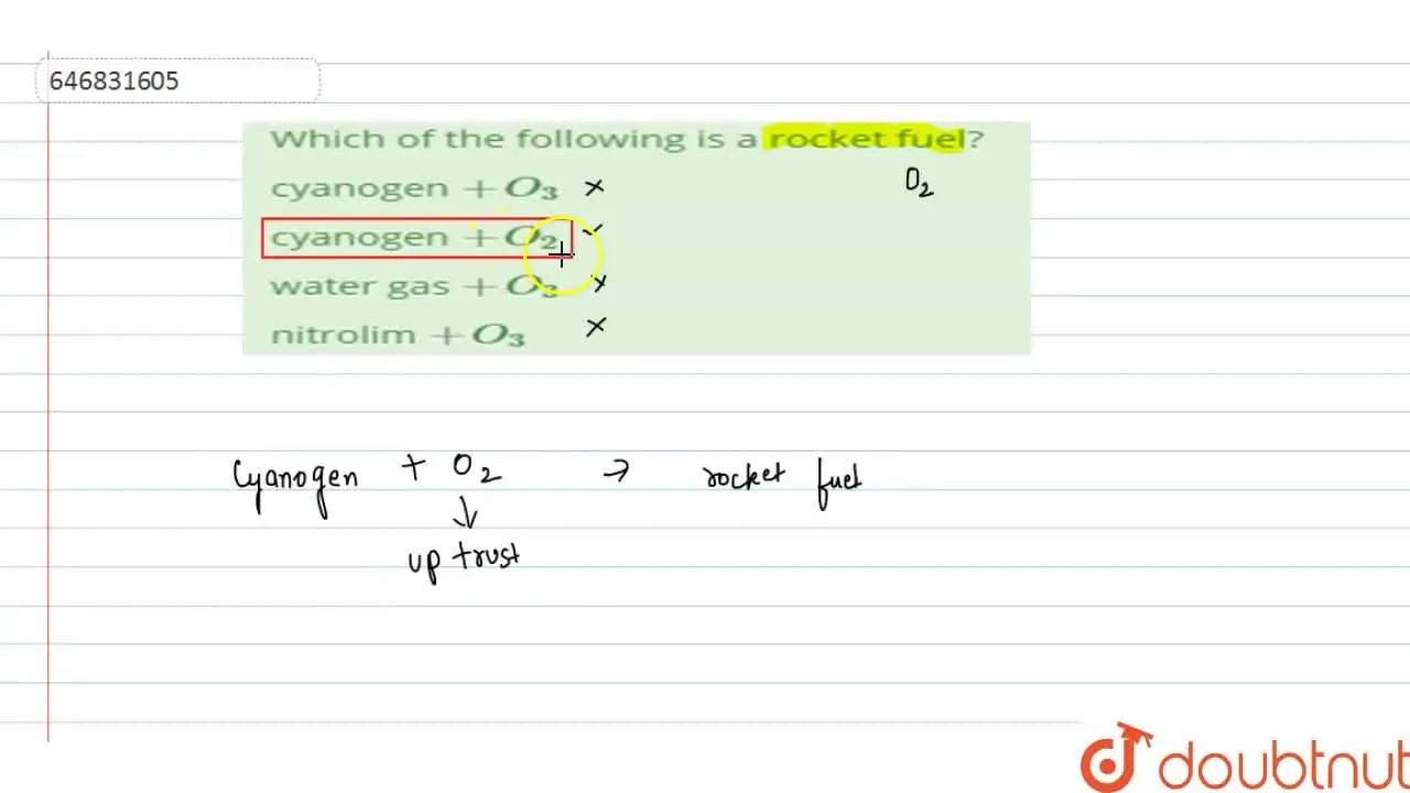 [Punjabi] Which of the following is a rocket fuel?