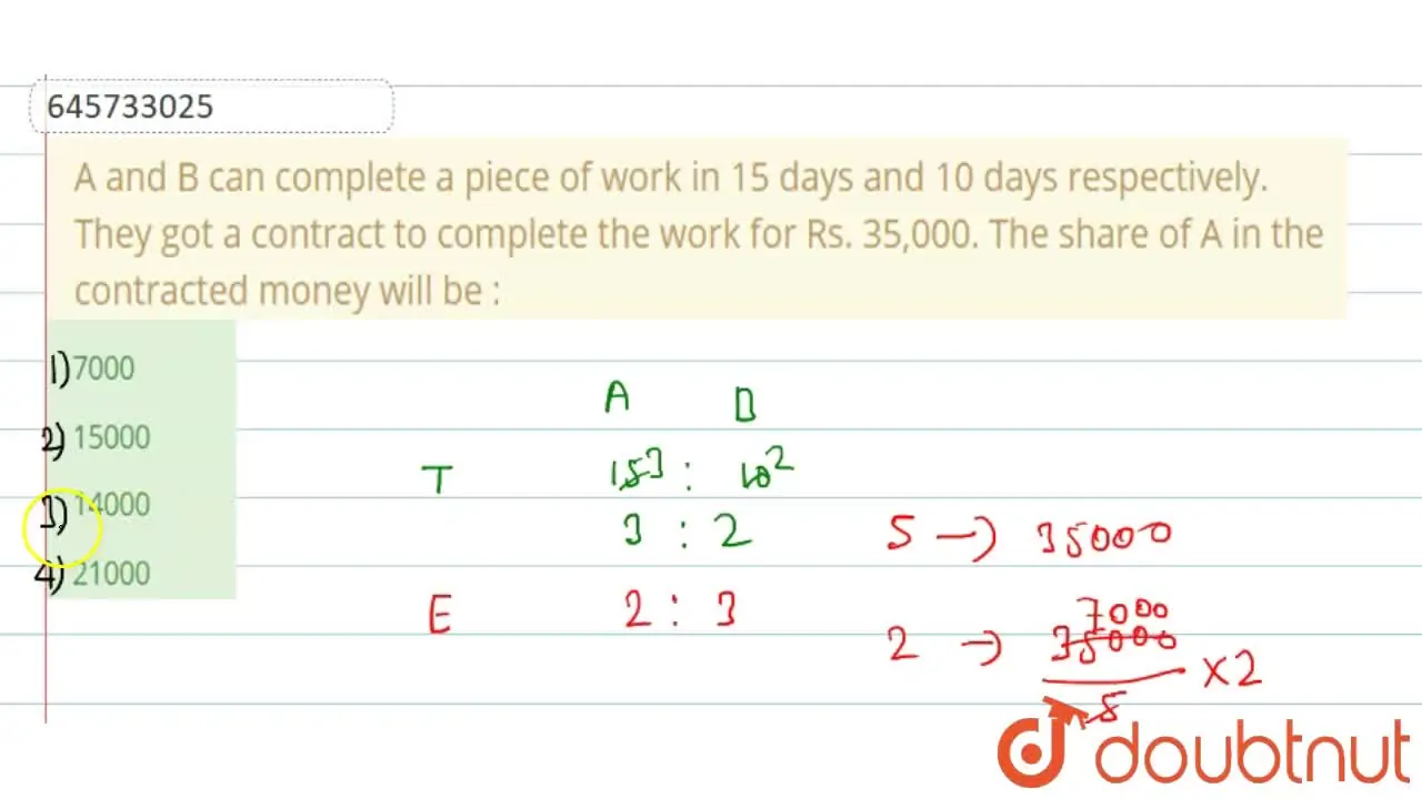 A And B Can Complete A Piece Of Work In 15 Days And 10 Days Respective